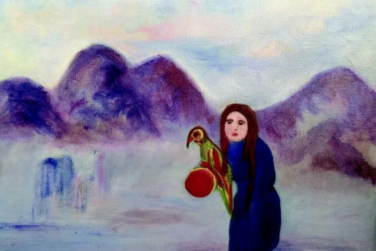 Aïda Kebadian - Aïda Kebadian à la villa Magdala