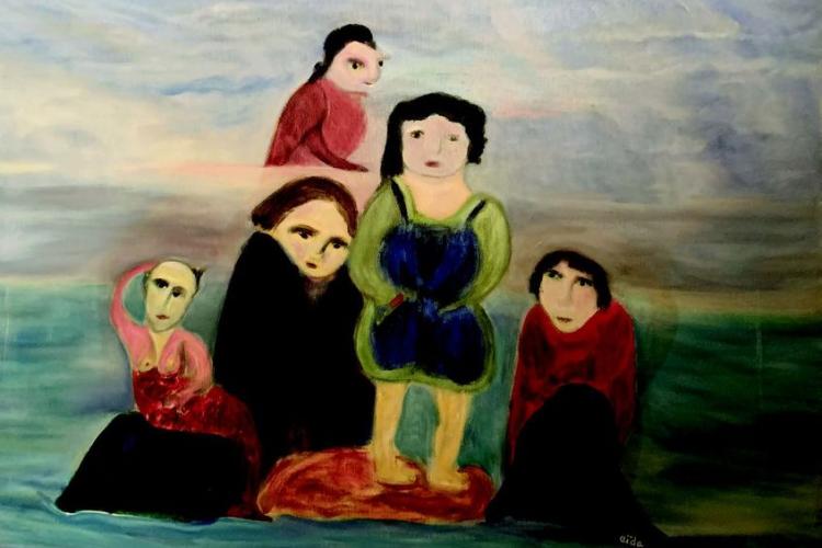 Aïda Kebadian - Aïda Kebadian à la villa Magdala